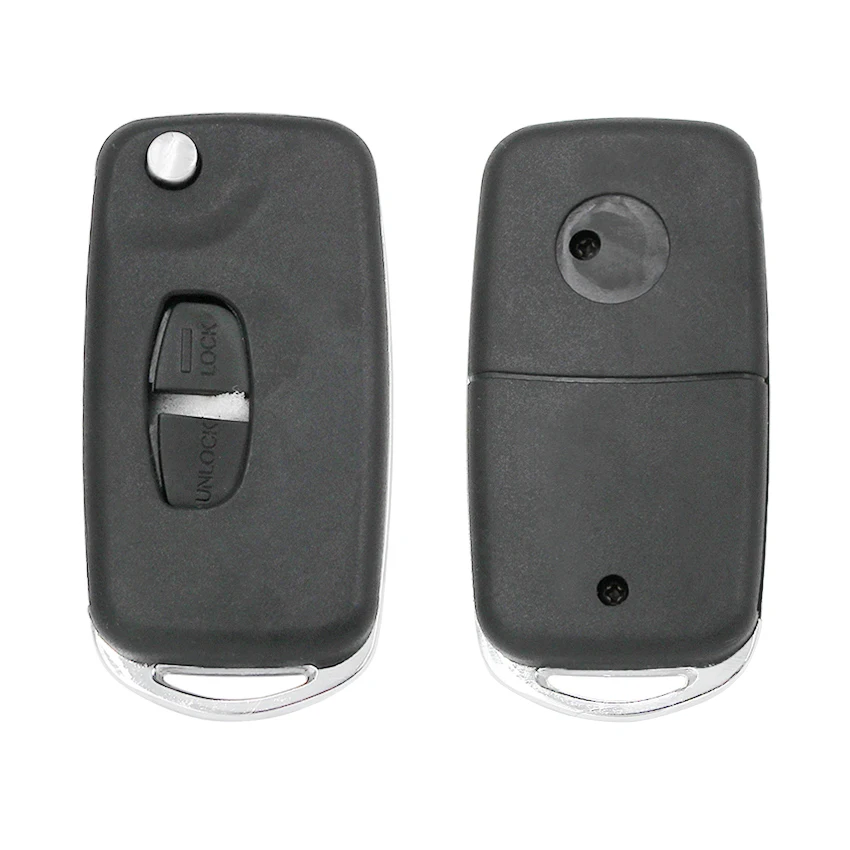 Модифицированный складной корпус для ключа с 2 кнопками MITSUBISHI OUTLANDER WARRIOR SHOGUN