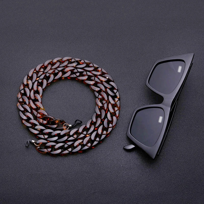 

Retro Leopard Print 70cm Glasses Chain Fashion Lanyards Holder Neck Strap Rope Eyewear Decoration Accessories