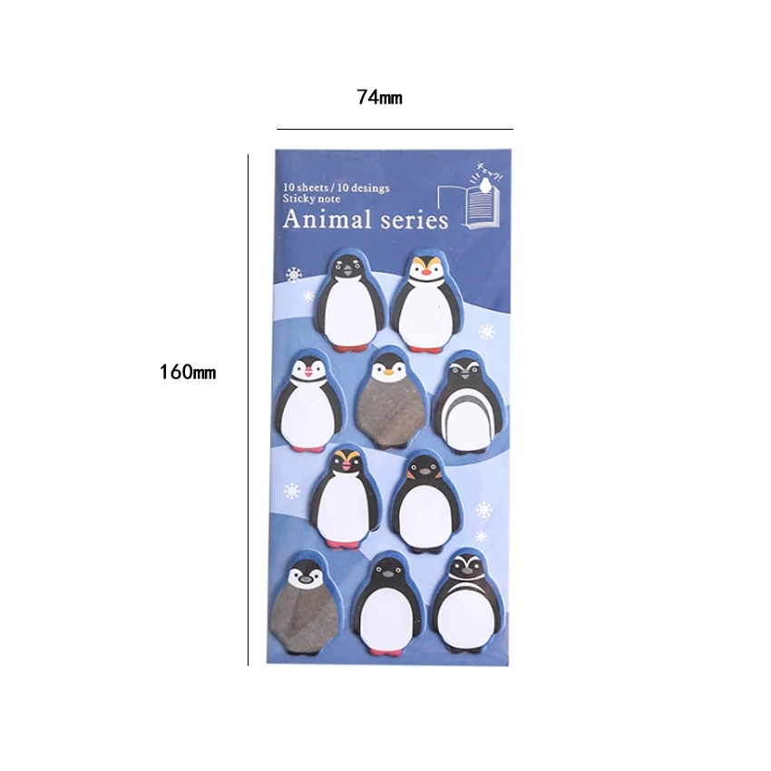 Клейкие блокноты для заметок самоклеящиеся 10 упаковок/партия |