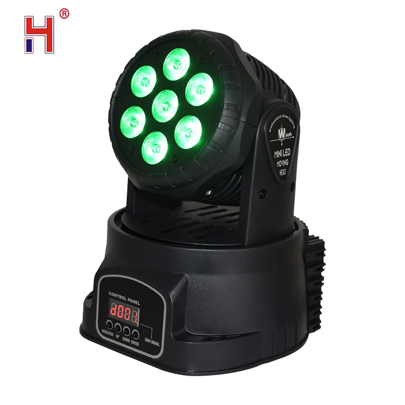 Lyre Moving Head 7X12W стробоскоп Dj светильник s с 4в1 Rgbw светодиодный настенный для сцены|led