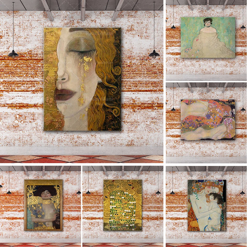 Художественный настенный постер Par Gustav Klimt | Дом и сад