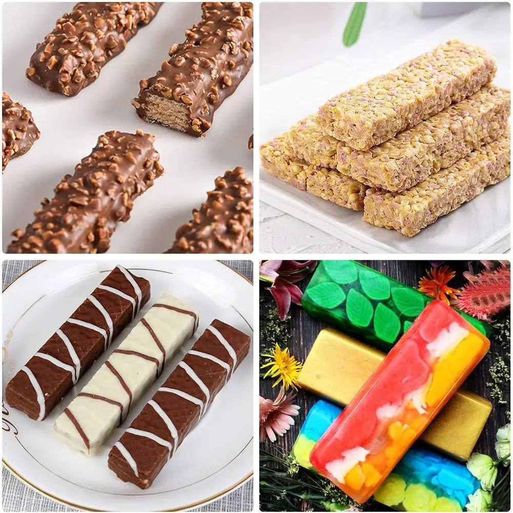 

12holes Rectangle Thick Silicone Mold Fondant Chocolate Soap Mould Biscuit Cookie Baking Pan DIY Bakeware Decorative Kitchen
