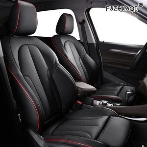 fuzhkaqi custom leather car seat cover for volkswagen passat beetle tuareg tiguan phaeton vw r36 eos magotan scirocco car seats free global shipping