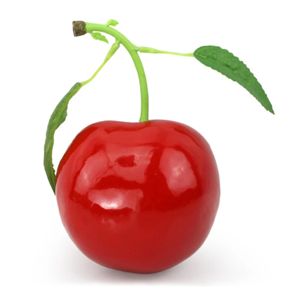 

Вишневые украшения, имитация вишни, модель еды, диаметр 10 см, игрушка, реалистичный и красивый реквизит для фотосъемки из пенопласта, искусс...