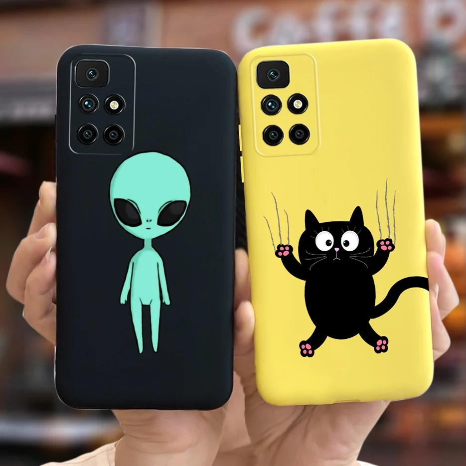 Чехол для Xiaomi Redmi 10 чехол с милым рисунком панды мягкий силиконовый телефона Redmi10