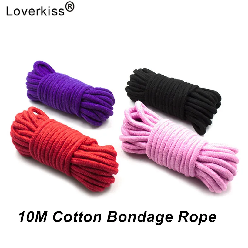 Loverkiss 10 м Связывание веревка эротические игрушки взрослые игры секс БДСМ