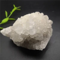 595g natural stone red crystal quartz crystal cluster energy ornaments white quartz cluster crystal mineral specimen