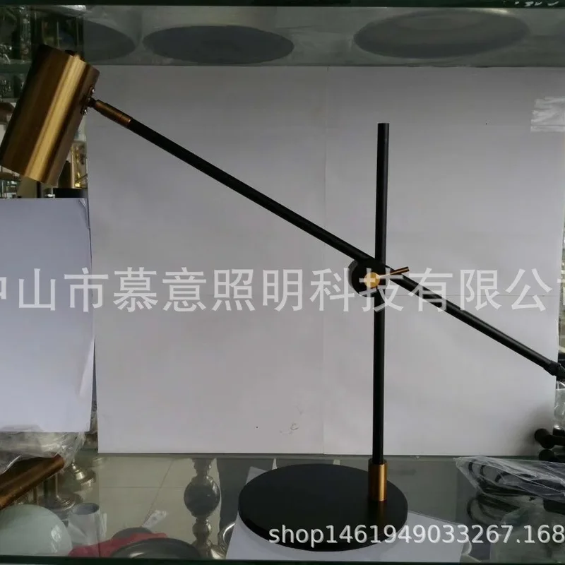 Современные новые черные светодиодные настольные лампы для спальни