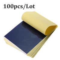 100pcslot 4 layer professional carbon thermal stencil tattoo transfer paper copy paper tracing paper tattoo supply accesories