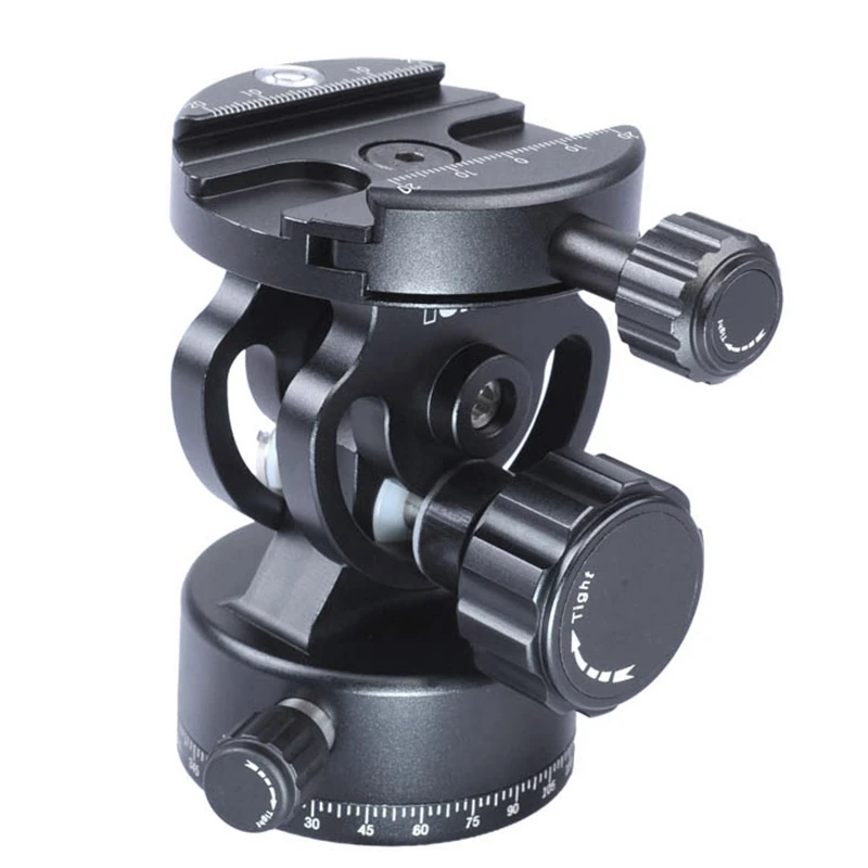 

IShoot All-Metal 2D 360 Panning Panoramic Panorama Clamp Head Ballhead for Arca Fit Camera Quick Release Plate Tripod Monopod