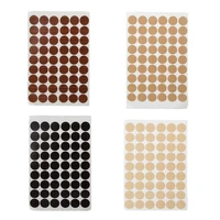 60pcs 20mm wooden furniture self adhesive cabinet screw cap covers hole dustproof stickers drop shipping