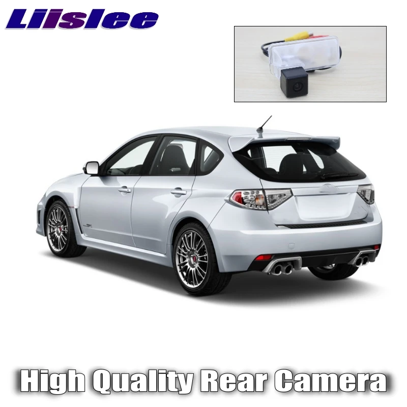 LiisLee Автомобильная камера заднего вида для Subaru WRX STi Wagon 2007 ~ 2016 ночного видения HD
