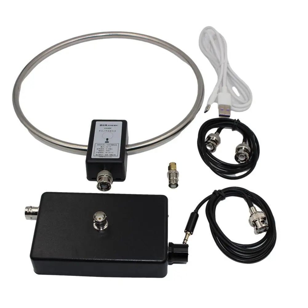 

New GA450 Portable Magnetic Loop Antenna Radio Shortwave Antenna SW2.30-30MHz MW 522-1710KHz