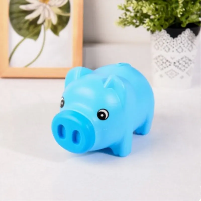 Мультяшный милый поросенок копилка для монет подарок детей сбережения денег