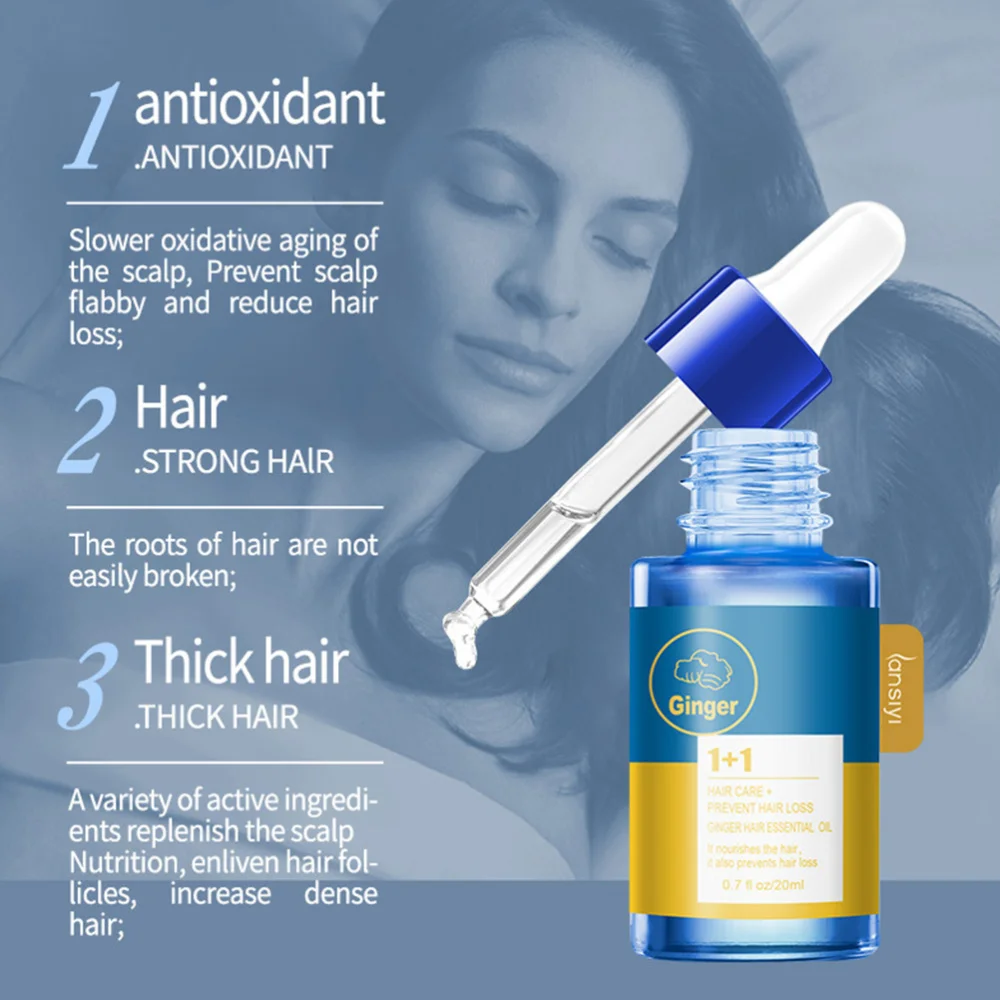

Hair Treatment Oil Hair Moisturizing Essence Ginger Essential Oil Repairing Oil