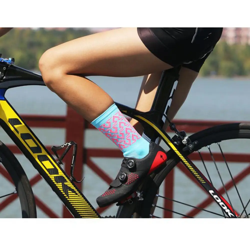 HiMISS спортивные носки унисекс профессиональные компрессионные дышащие