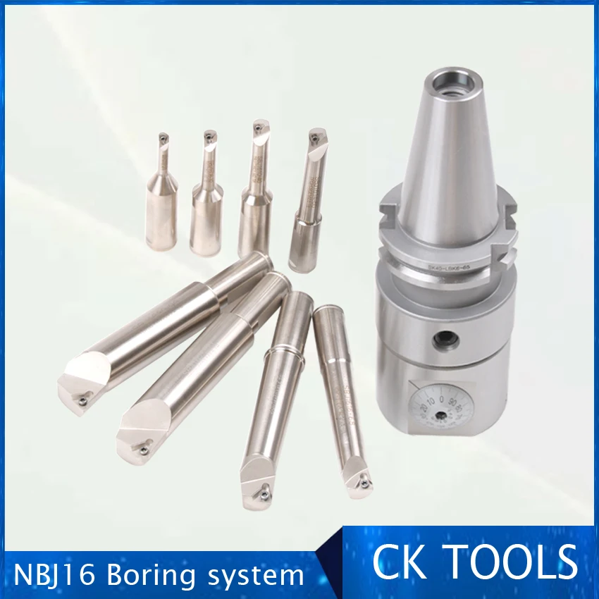 Высокоточная система расточной головки NBJ16 HSK63A R8 MTA 3 MTA4 MTA5 BT30 BT40 BT50 SK40 NT40 M16