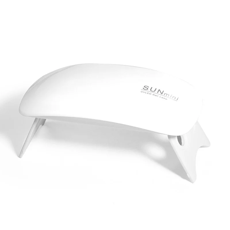 USB лампа для выпечки мини ногтей Светодиодная сушилка Складная портативная