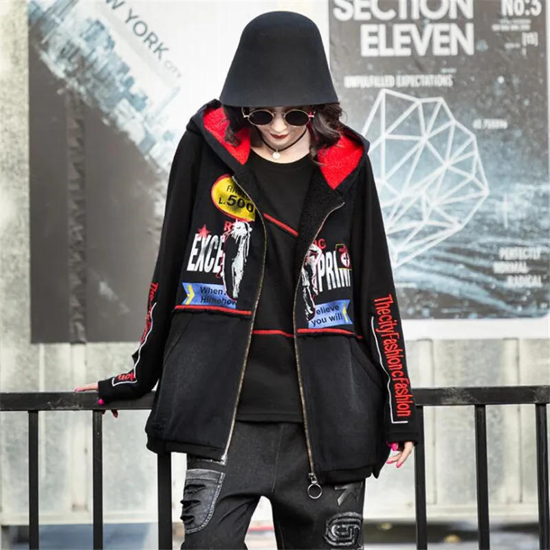 Женский зимний плюшевый джинсовый жилет утепленная осенняя куртка в стиле хип