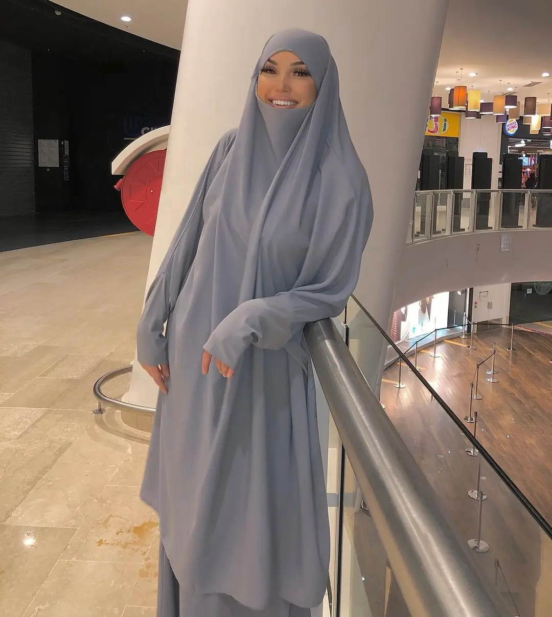 Женское платье, молитвенная одежда, костюмы с капюшоном, юбка Niqab, Исламская абайя, Дубай, дневное платье с полным покрытием