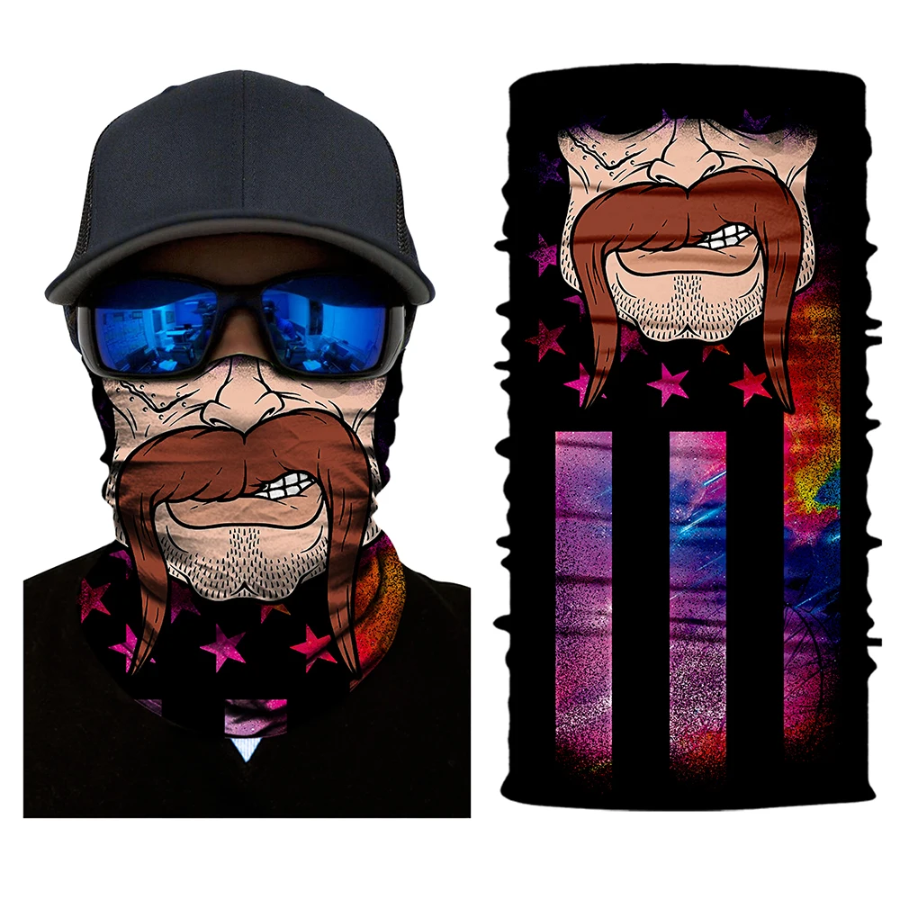 Головной убор для езды на велосипеде пасхальный головной шеи призрака скелета