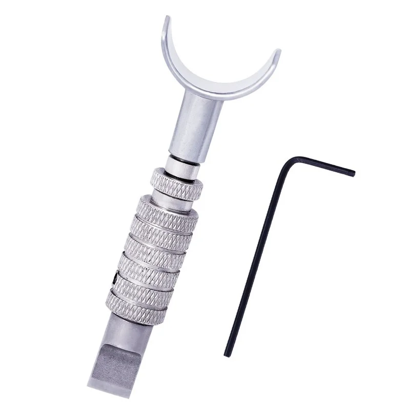 Выдвижной кожаный ручной нож для резьбы вращающаяся головка резака белая