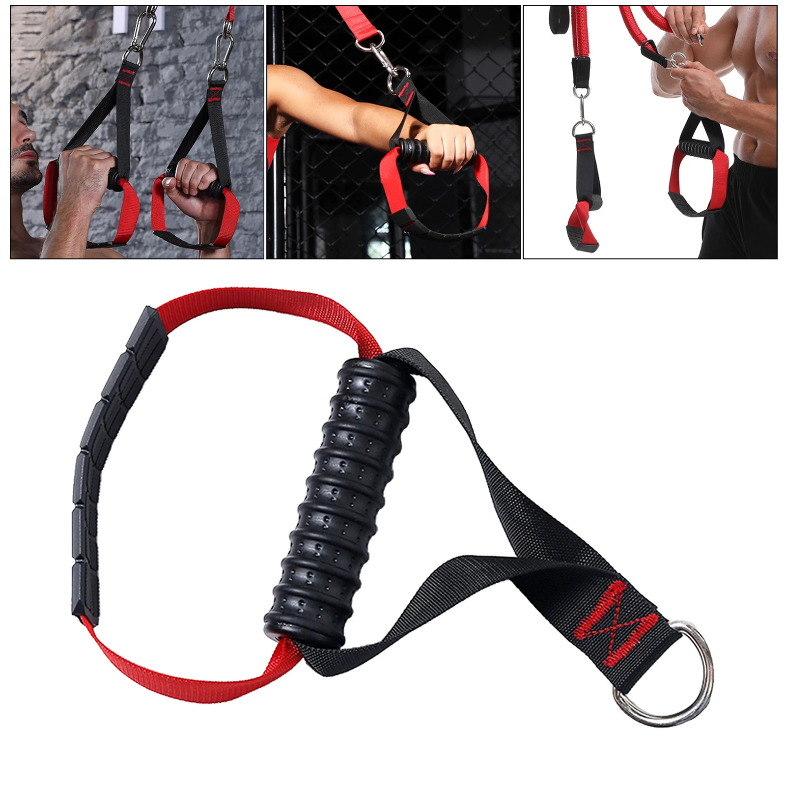 

Premium Resistance Bands Handle for Cables Strength Training Home Gym Yoga