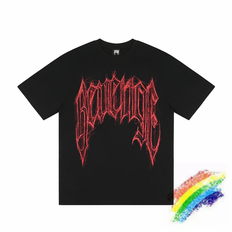 

2021ss XXXtentacion месть футболки Мужчины Женщины Мужчины эскиз логотип Футболка месть топ футболки