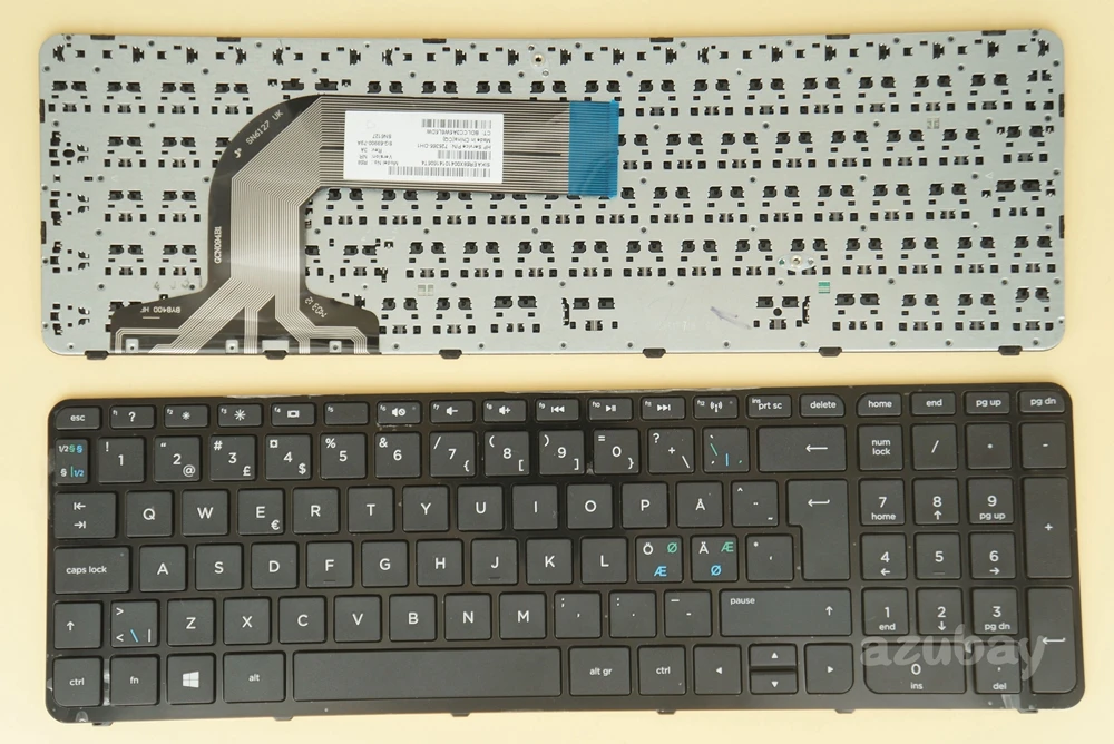 Скандинавская клавиатура для HP Pavilion 17-e000 17- e000eo e002so e010eo e010so e011so e012eo e012so e016eo e016so e030so
