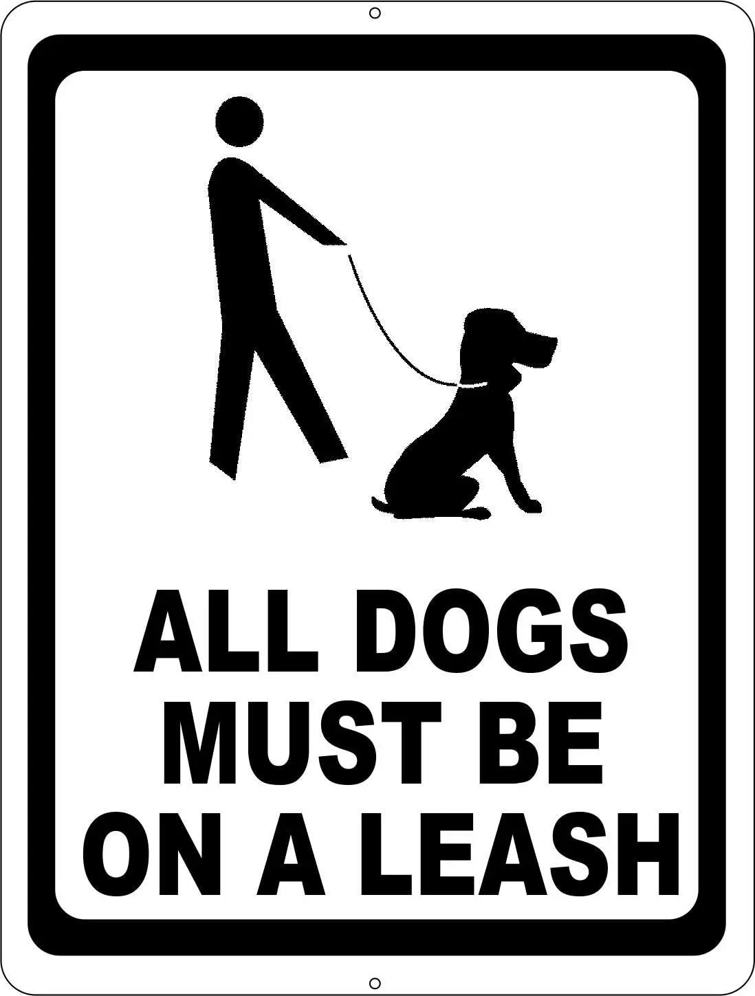 

Металлическая метка, все собаки должны быть на поводке, помогая держать домашних животных под контролем в сообществе