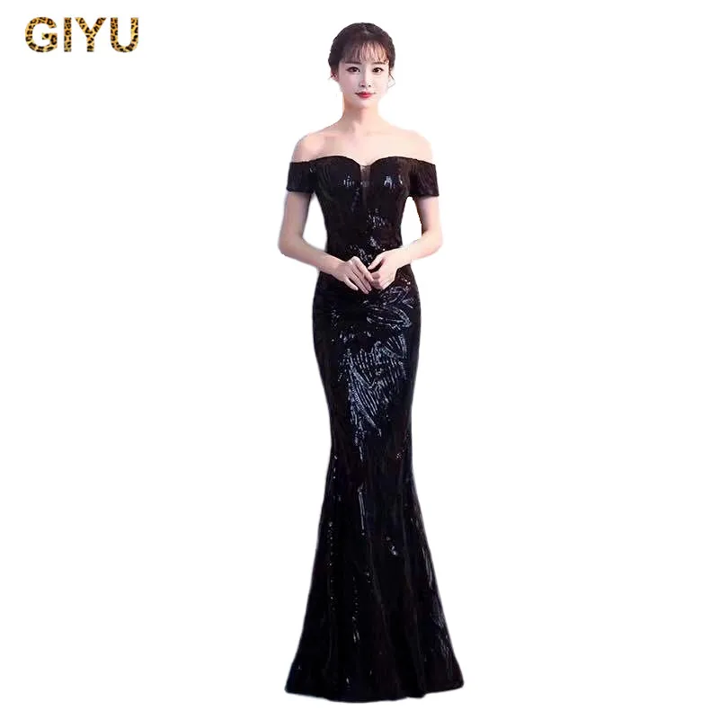 Роскошное женское платье для выпускного вечера длинное Золотое кружевное