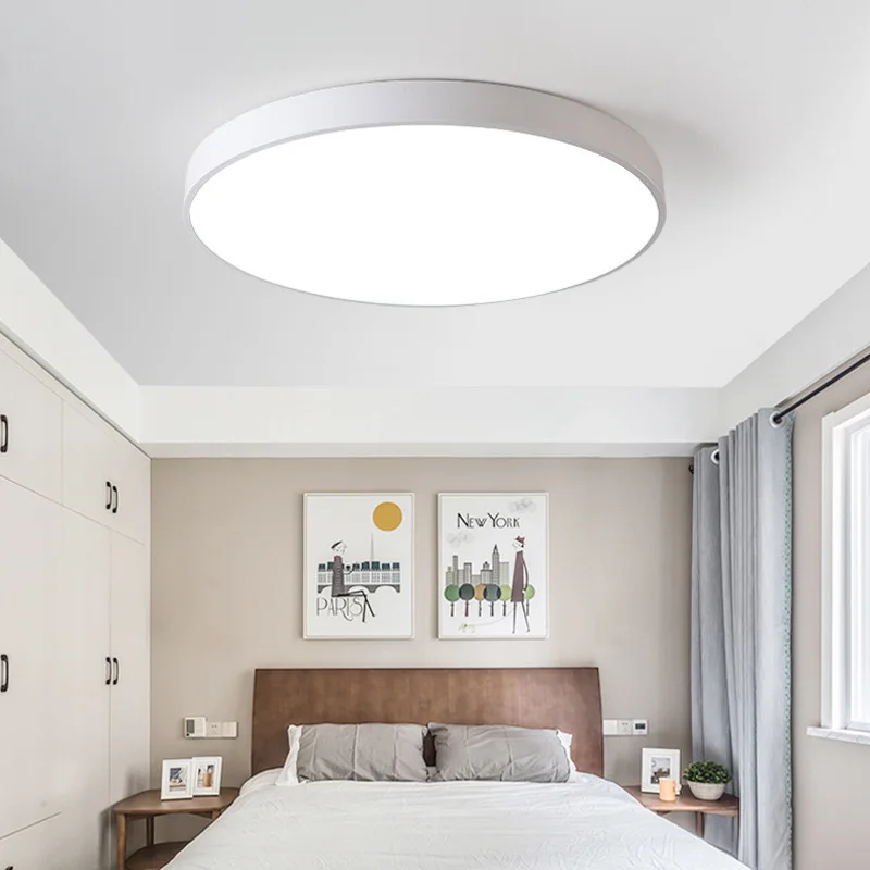 

Factory direct modern LED ceiling lamp kitchen lighting lamp living room ceiling lamp bedroom round chandelier ceiling chandeli