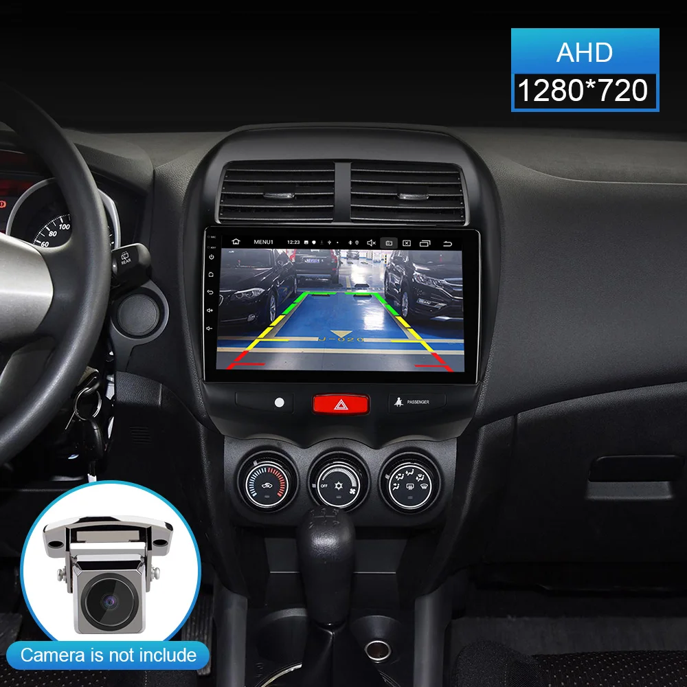 Автомагнитола ISUDAR для MITSUBISHI/ASX/Peugeot/4008/Citroen C4 Cross Android 9 мультимедиа GPS DVR камера ОЗУ 2