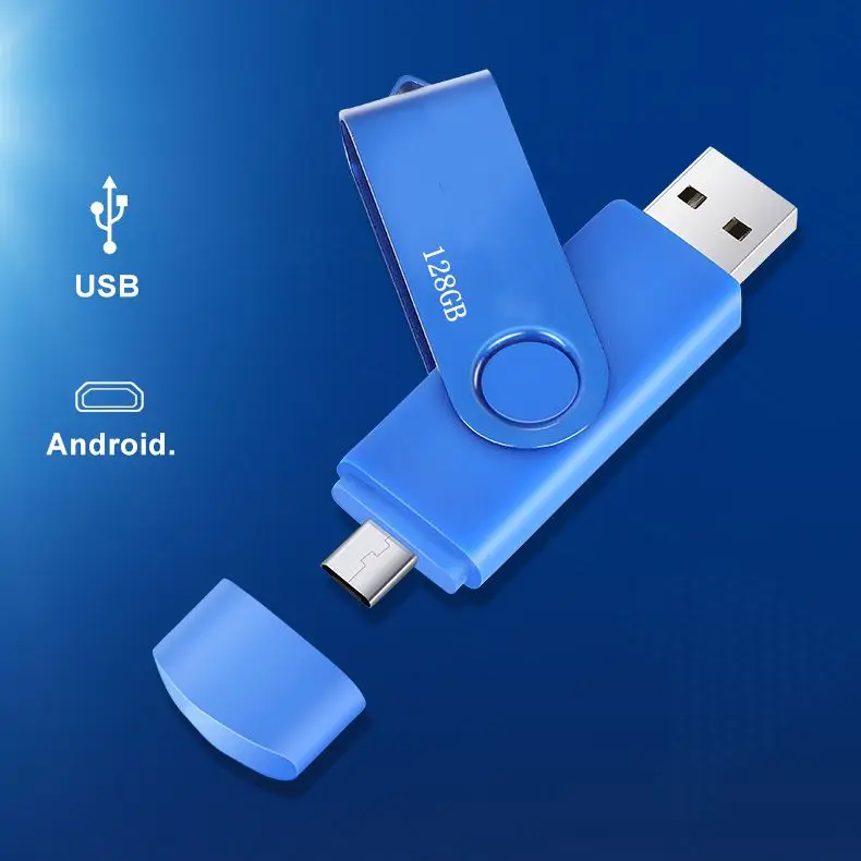 

128 ГБ с поддержкой технологии OTG USB флеш-накопитель водонепроницаемый usb-накопитель флэш-накопите USB2.0 U диск для смартфонов/ПК