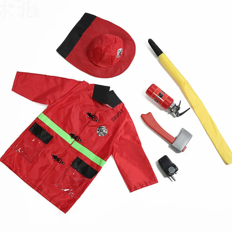 Детский костюм для костюмированной вечеринки пожарного доктора вечерние