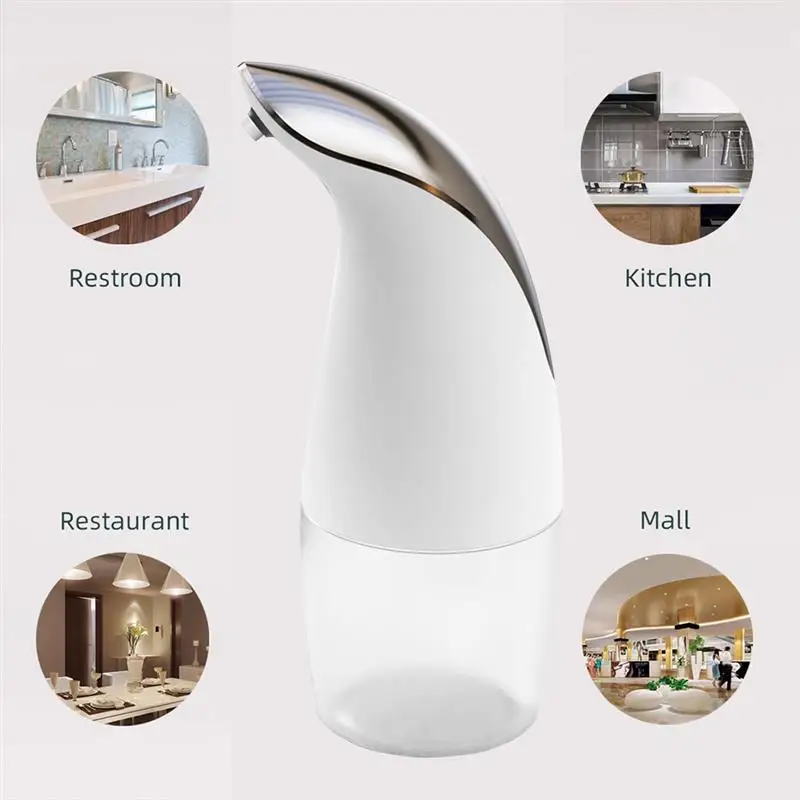 

Automatic Foam Liquid Soap Dispenser Touchless Soaps Dispenser Automatic Induction Bathroom Equipment Kitchen Toilet Sanitizer