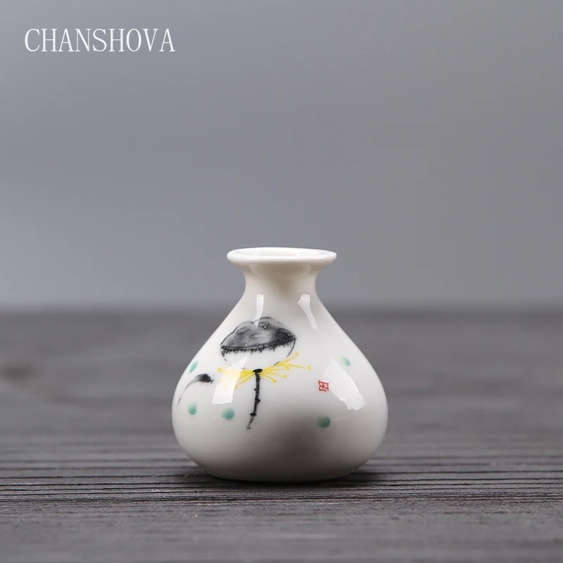 Китайские керамические вазы CHANSHOVA для цветов офисный декор аксессуары украшения