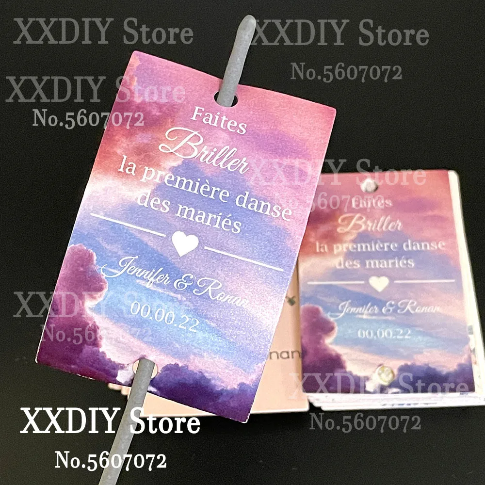 XXDIY-французский сверкающий знак отправки Let Love Shine Sign Sparkler Send Off бирки для свадьбы |