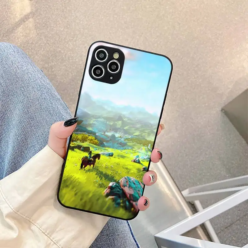 

Game landscape Phone Case For iPhone 5 5s se 6 6s 6spluse 7 7plus 8 x xr xs 11 12 Cover Fundas Coque