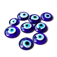 meibeads charms for jewelry making glass lucky eye blue turkish evil eye pendant for keychain necklace diy jewelry accessories
