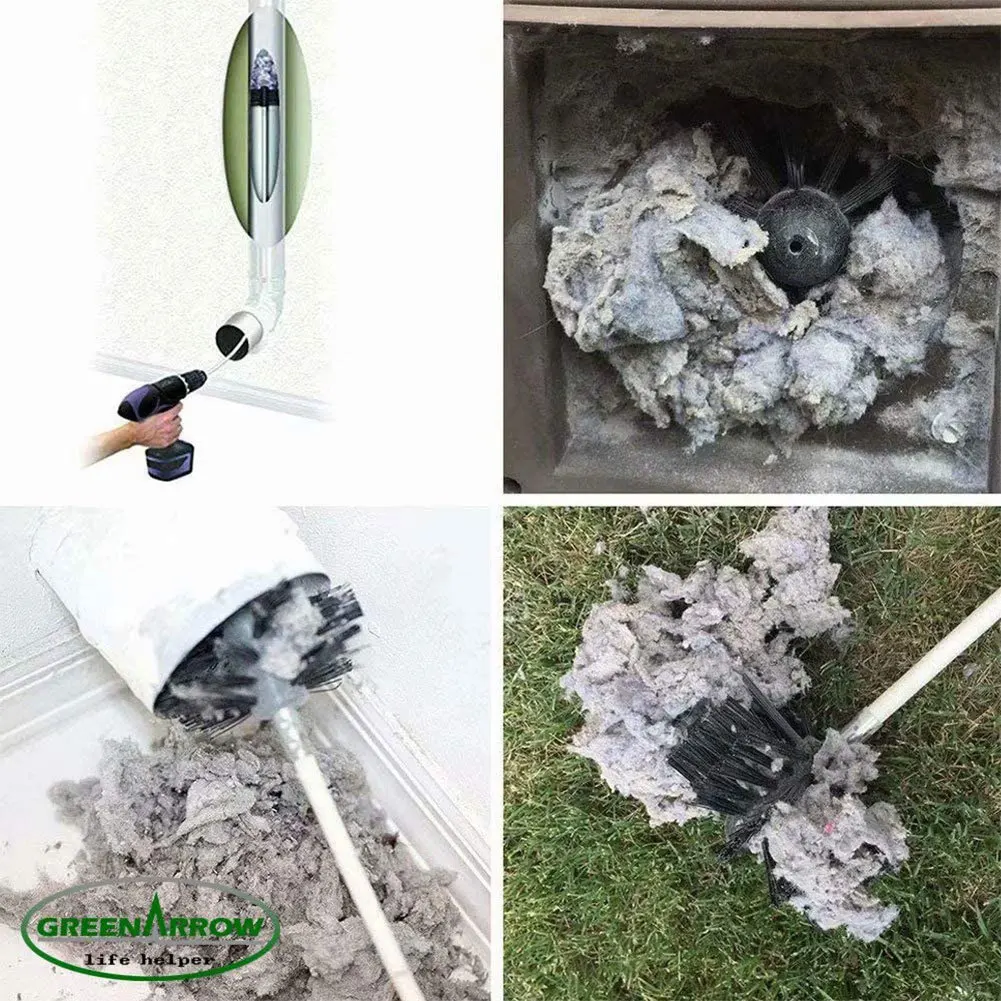 9 шт./компл. набор кистей для дымохода бытовой промышленный котел сушилка