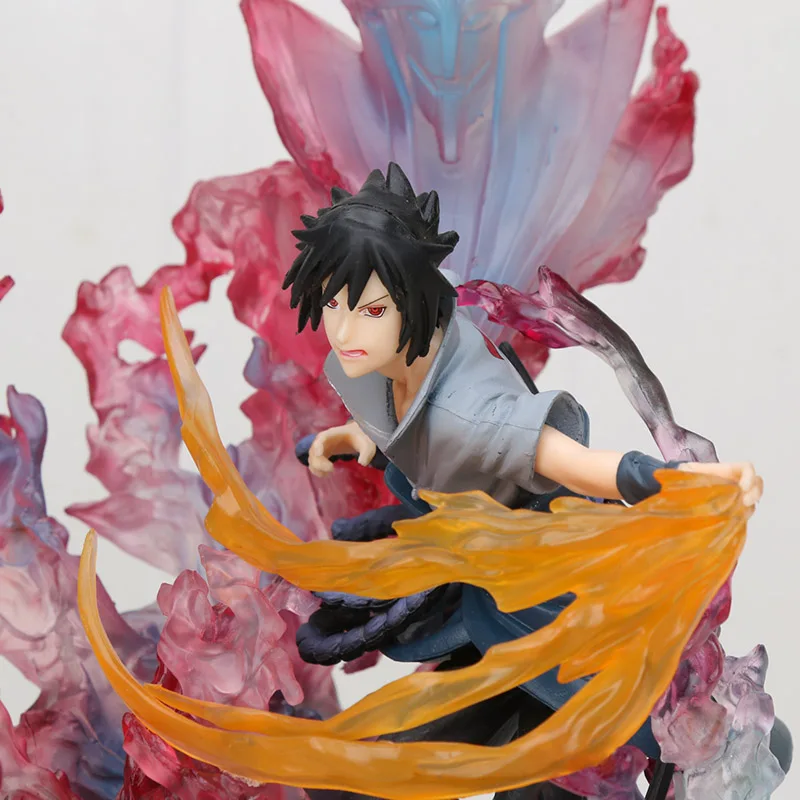 27 см Наруто Shippuden Учиха, сасуке, Наруто фигурка грандиста Модель Коллекционная Аниме Фигурка Banpresto игрушки