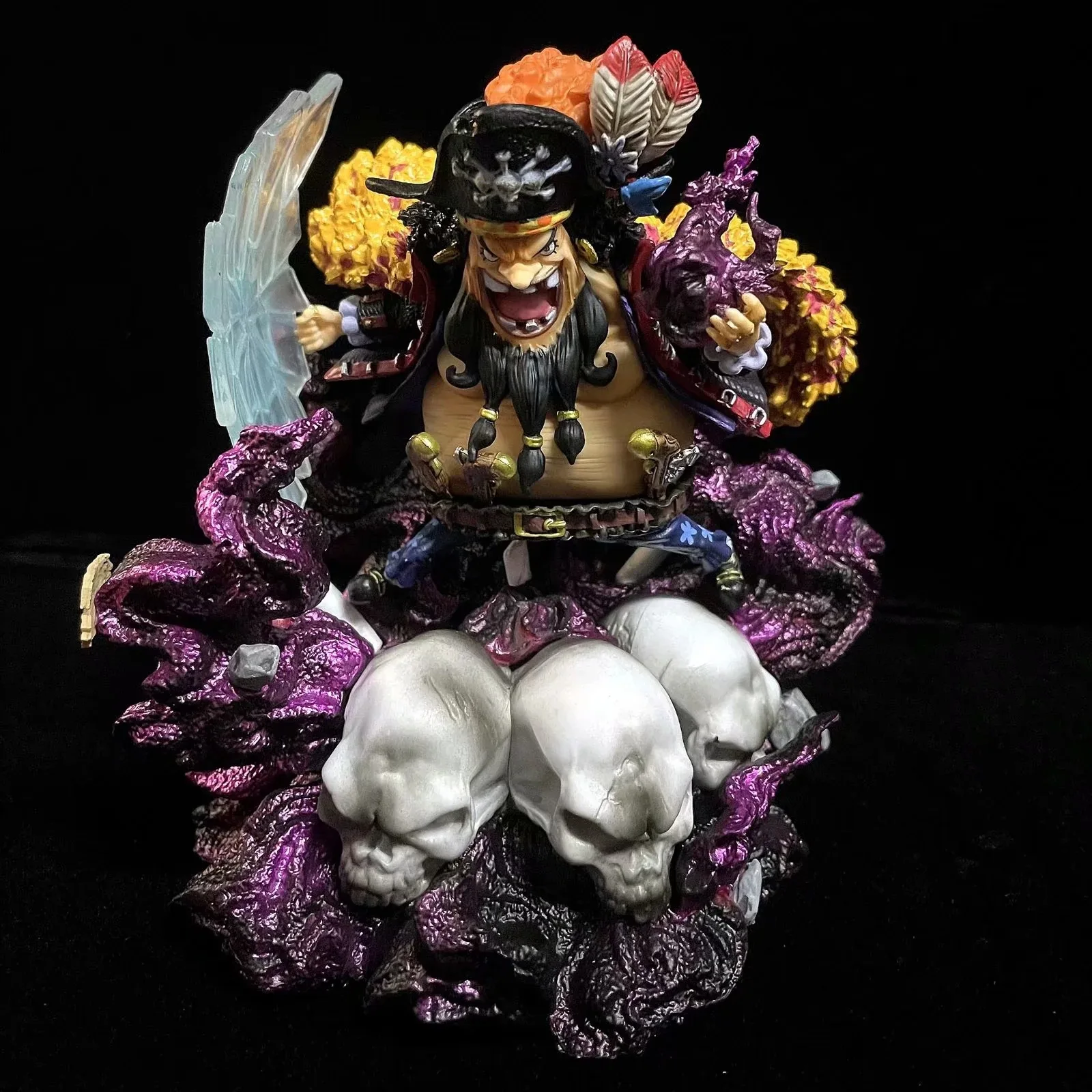 

15CM Anime One Piece Figure Combat version Marshall D Teach Figure Toys Collection PVC Action Figure one piece toys model gifts