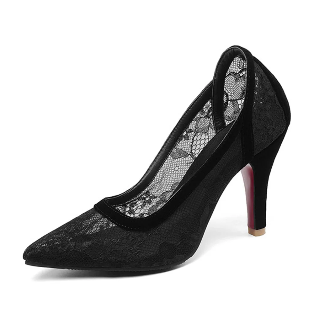 DORATASIA/фирменный дизайн, большие размеры 28-54, женские туфли на высоком каблуке с острым носком, Женские Повседневные Вечерние пикантные туфли-лодочки на лето и осень