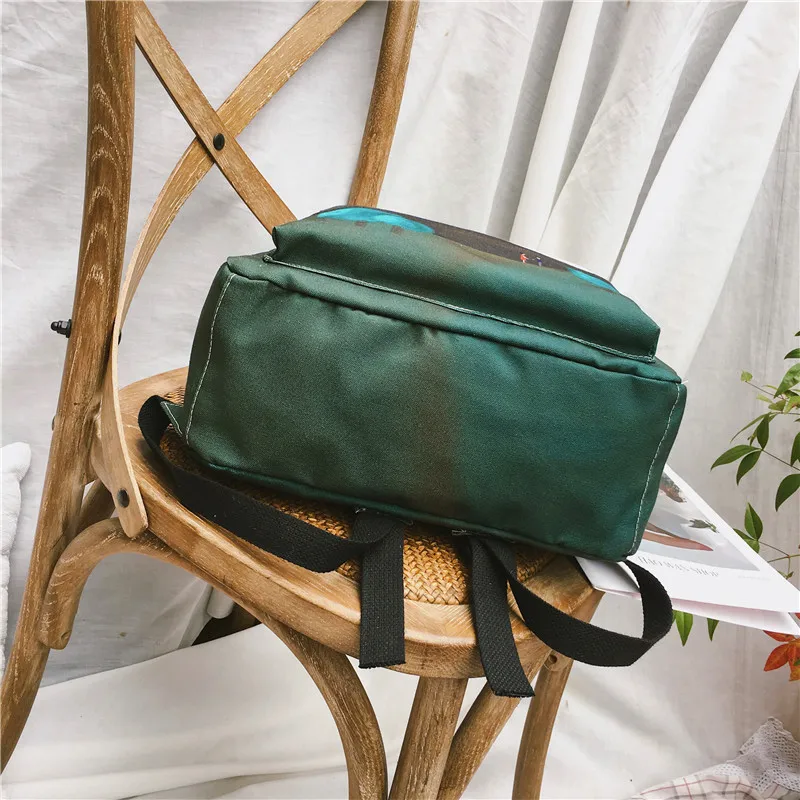 Оригинальный дизайнерский рюкзак с принтом Sea Moon для девочек Женский