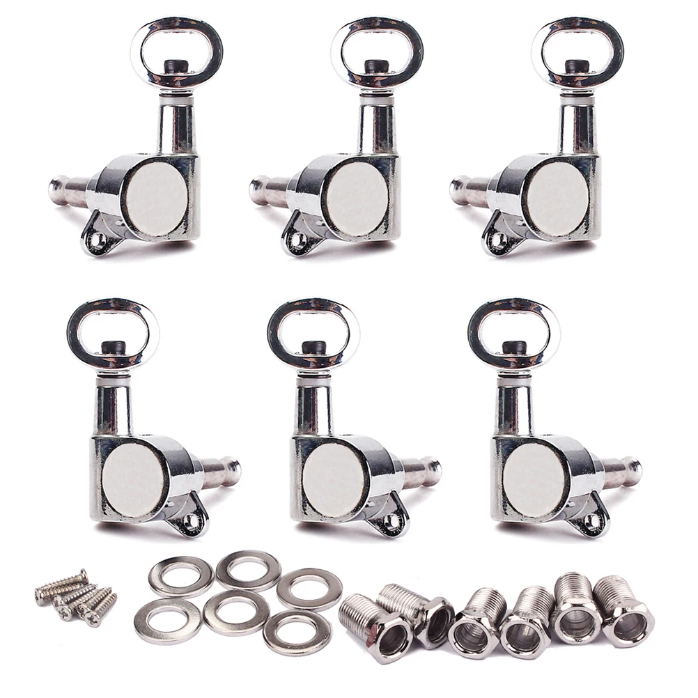 GC204A 3R3L полые гирлянды для гитары колышки встроенной тюнинга ключа тюнеры с