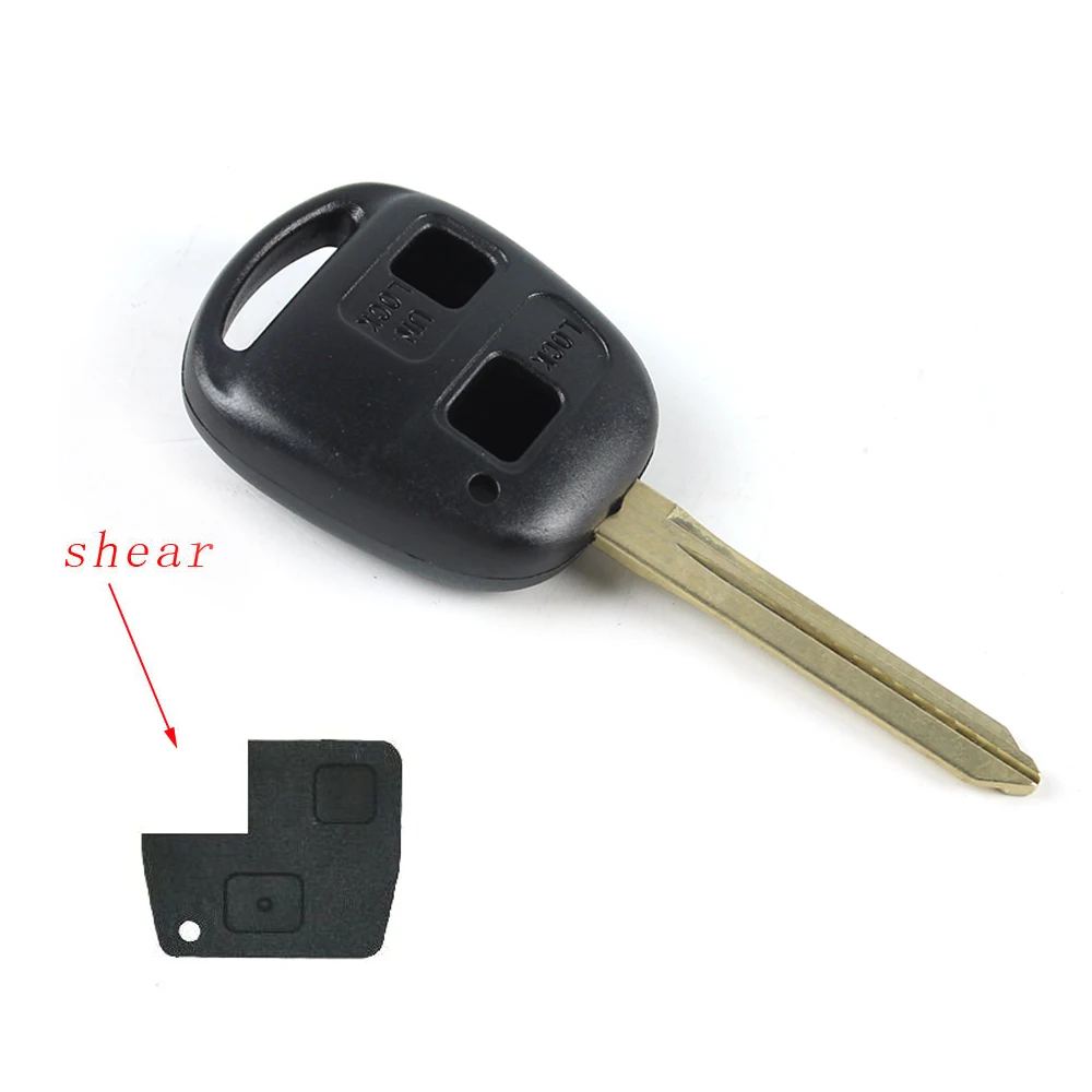 Новый чехол для пульта дистанционного управления 2 кнопки лезвие автомобильный