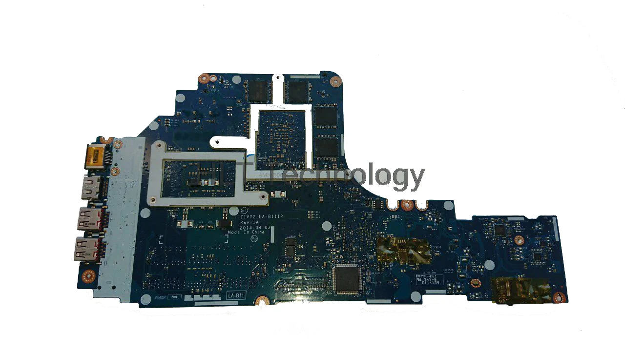 Verkauf Laptop Motherboard Für Lenovo Y50-70 ZIVY2 LA-B111P Mit I7-4720HQ 2,60 GHz CPU GTX 960M 4GB GPU 100% Getestet Ok
