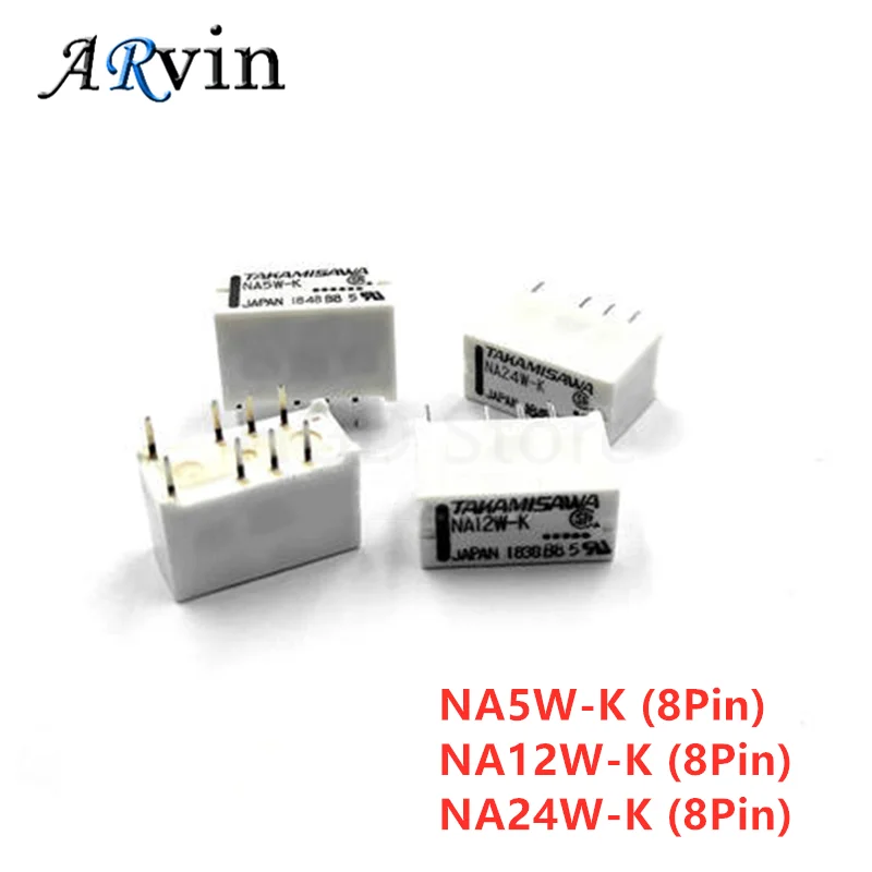 5 шт./лот NA5W K NA12W NA24W 5VDC 12VDC 24VDC Сигнальное реле 2A 8 пинов|Реле| |