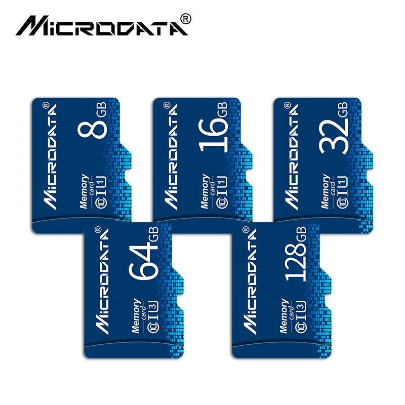 Новая карта памяти Micro SD класс 10 8 ГБ 16 32 64 Гб 128 TF Ручка Microsd флеш накопитель usb для